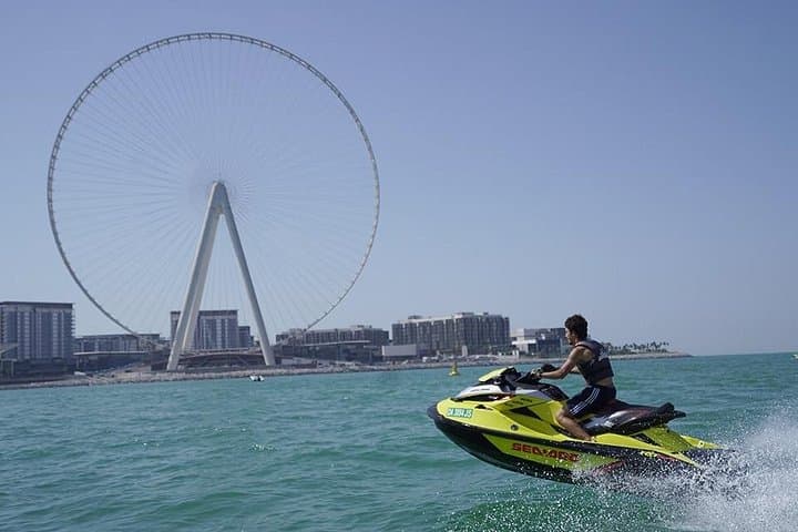 JBR & Bluewaters Jet Ski: 15-Minute Skyline Ride in Dubai