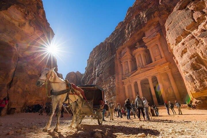 Petra & Wadi Rum in One Day from Aqaba: Private Tour of Jordan’s Red Desert and Ancient City photo 2