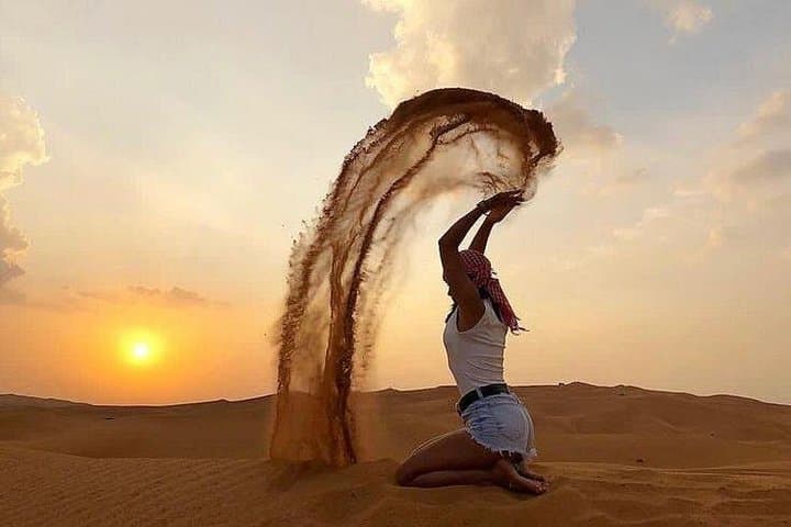 Morning Desert Safari in Dubai: Dune Bashing, Camel Rides & Sandboarding photo 3