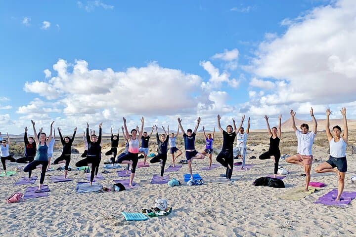 Hatha Yoga by the Ocean and in Lanzarote's Volcanic Craters photo 4
