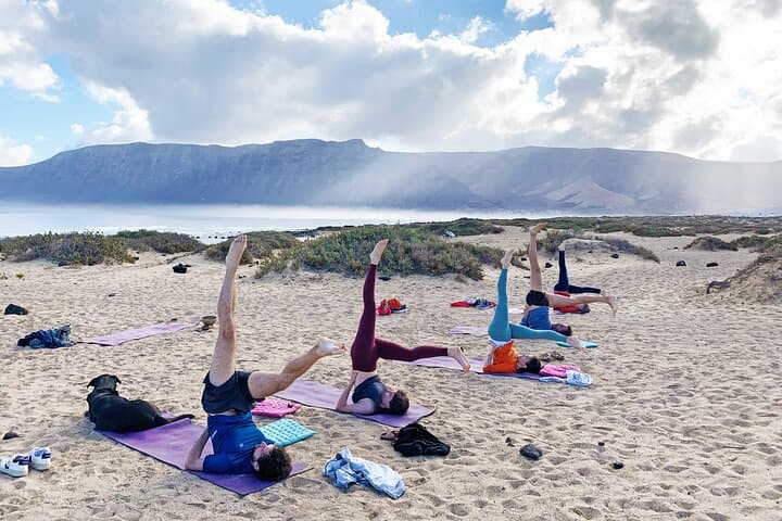 Hatha Yoga by the Ocean and in Lanzarote's Volcanic Craters photo 2