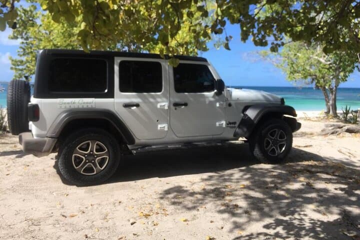SoCoHo Luxe Private Jeep Wrangler Tour of Antigua — Long Bay, Water Caves & Cultural Stops photo 3