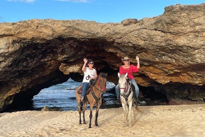 Horseback Ride to Little Natural Bridge — Aruba Coastal Trail Adventure photo 1