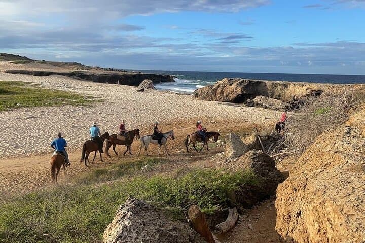 Horseback Ride to Little Natural Bridge — Aruba Coastal Trail Adventure photo 2