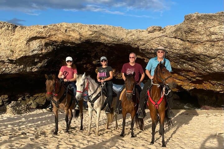 Horseback Ride to Little Natural Bridge — Aruba Coastal Trail Adventure photo 3