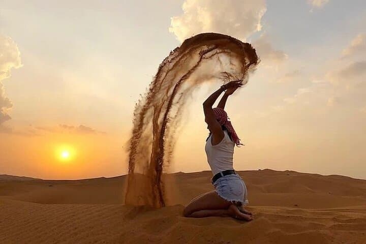 Dubai Evening Desert Safari (Private) — Sunset Dune Bashing, Desert Camp & BBQ photo 6