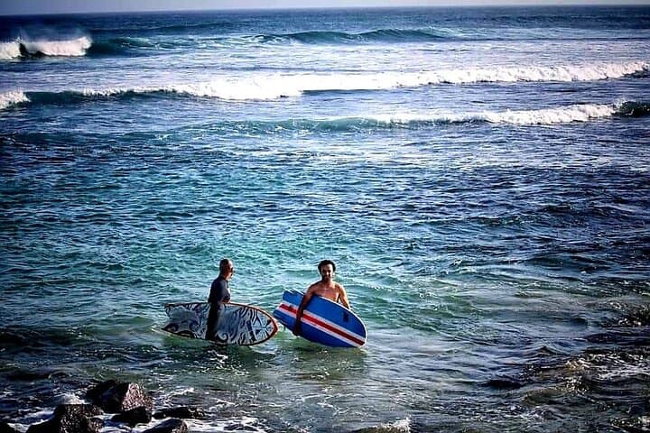 Praia Grande Surf Lesson in São Vicente — Cape Verde Surfing Lesson with Pickup
