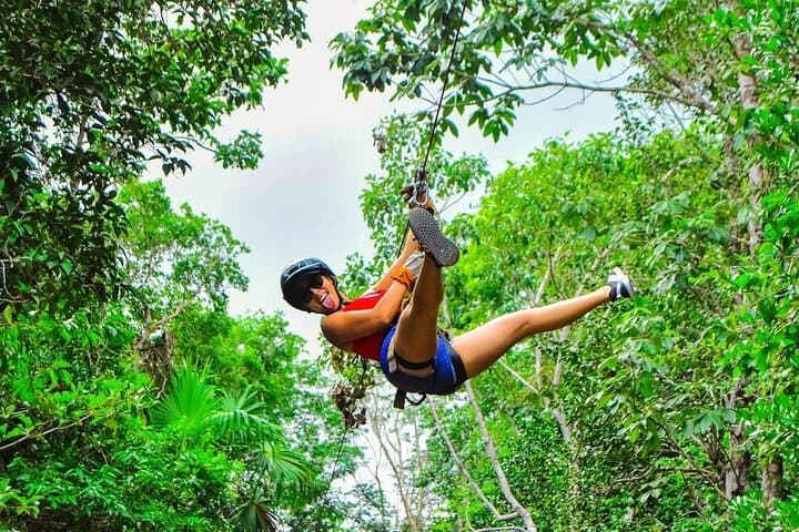 ATV, Zipline & Cenote Adventure from Cancún — Full-Day Jungle Thrill photo 3