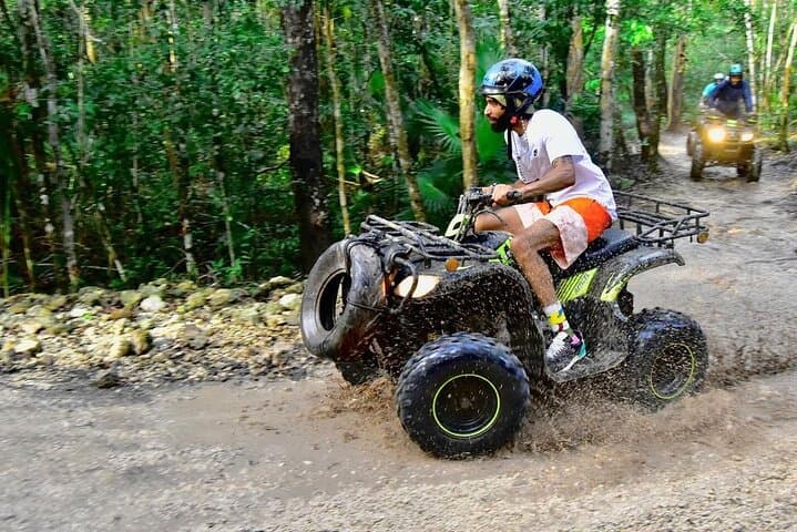 Jungle Combo: ATV, Zipline & Cenote Adventure from Playa del Carmen photo 2