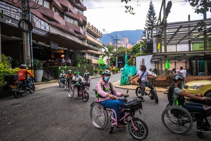 Medellín Downtown Accessibility Tour on the MATT Electric Tricycle photo 2