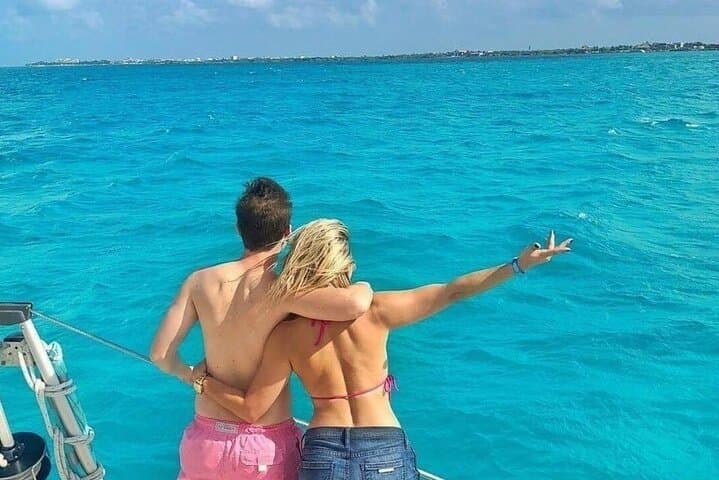 Sail to Isla Mujeres: Catamaran Day Trip with Open Bar from Cancun photo 5