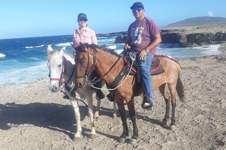 Horseback Ride to Little Natural Bridge — Aruba Coastal Trail Adventure photo 4