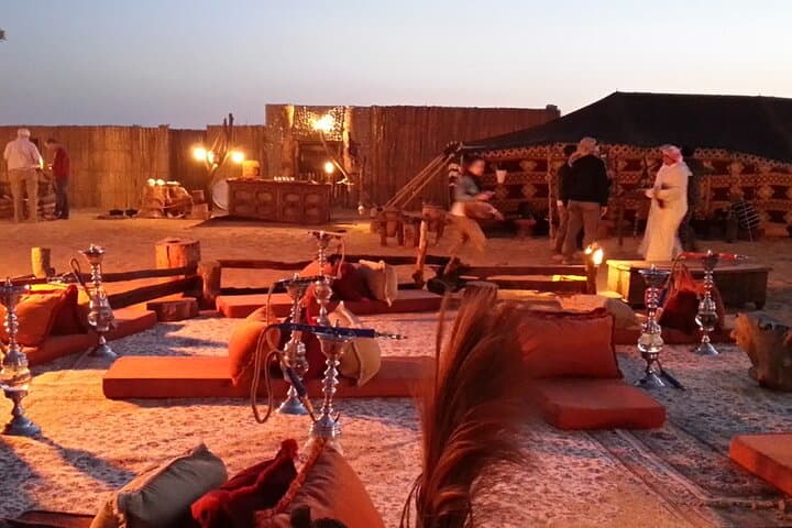 Evening Red Dune Safari in Lahbab: 4x4 Dune Bashing, Camel Rides & BBQ Under the Stars photo 3