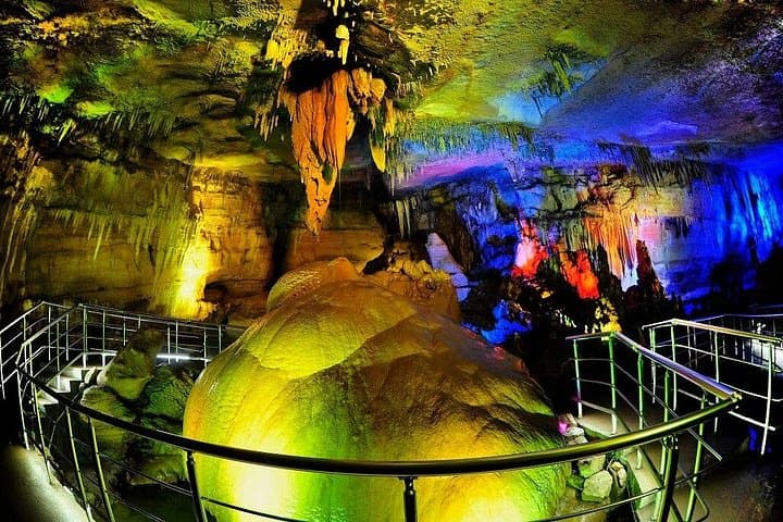 Prometheus & Sataplia Caves Private Tour with Bagrati Cathedral and Gelati Monastery photo 1