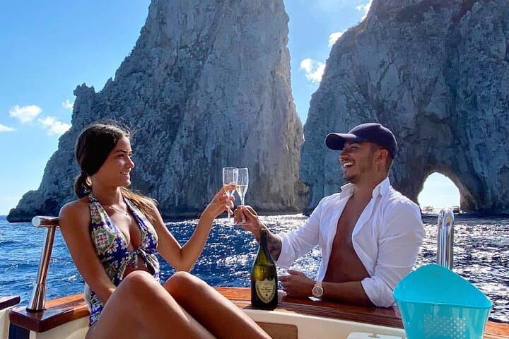 Sunset Private Boat to Capri's Faraglioni from Positano photo 2