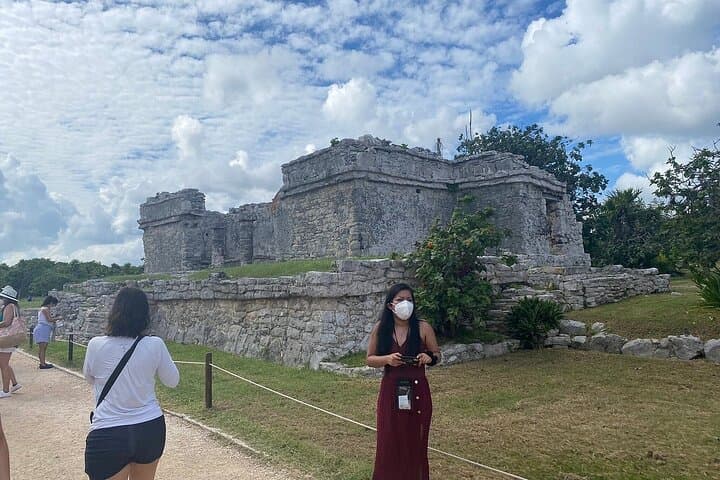 Tulum, Cobá & Cenote Day Trip from Cancún — Ruins, Pyramid Climb & Cenote Swim photo 5