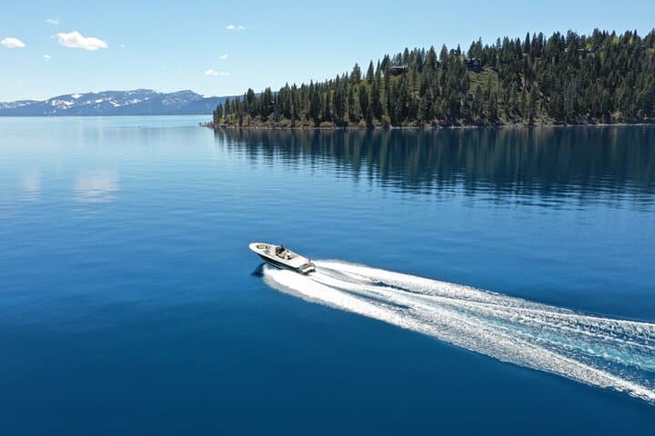 Private 2-Hour Boat Charter on Lake Tahoe — Emerald Bay, Vikingsholm & Watersports photo 1