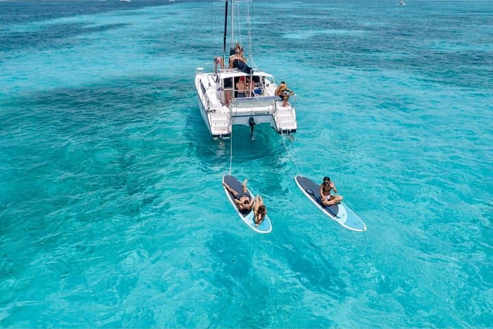 Private Catamaran to Isla Mujeres: Snorkel, Swim and Beach Club Day Trip from Cancun photo 2