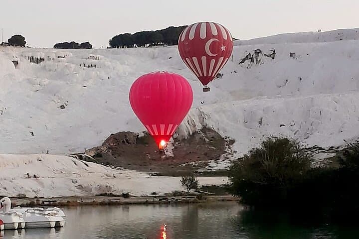Sunrise Over Cotton Terraces: Pamukkale Hot Air Balloon from Antalya photo 2