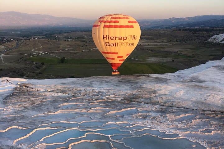 Sunrise Over Cotton Terraces: Pamukkale Hot Air Balloon from Antalya photo 3