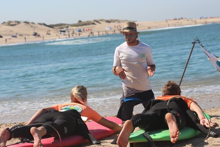 Porto Small-Group Surf Lesson with Beach Transfer photo 3