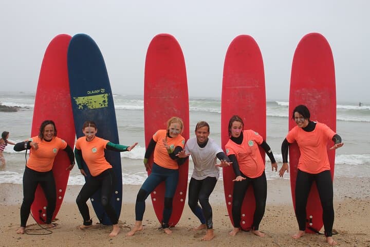Porto Small-Group Surf Lesson with Beach Transfer photo 6