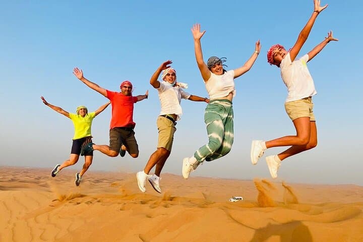 Evening Desert Safari at Lahbab Red Dunes — Dune Bashing, Camel Ride & BBQ photo 4