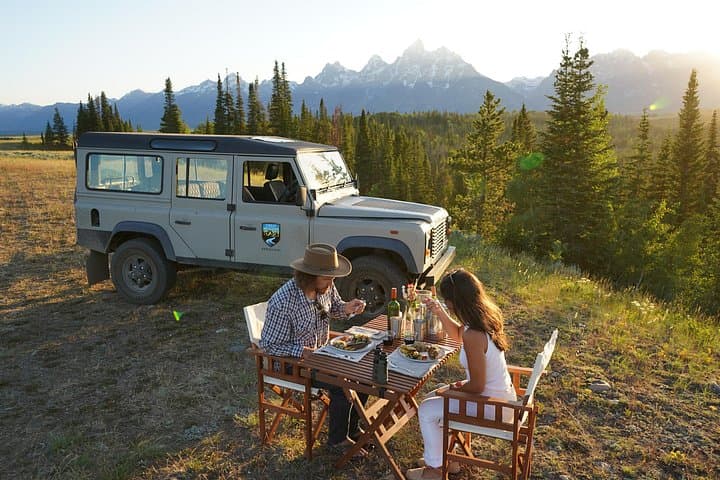 Golden Hour on the Tetons