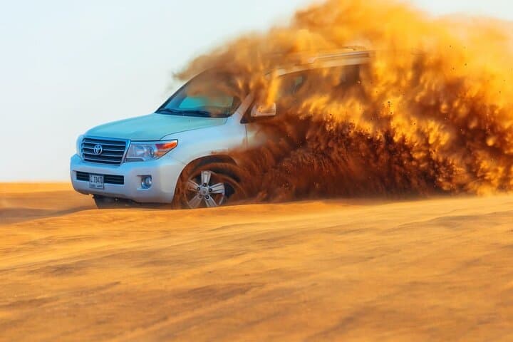 Morning Desert Safari Dubai — Dune Bashing, Sandboarding & Camel Ride in Lahbab photo 6