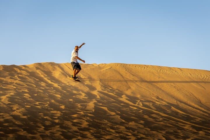 Sunset-to-Starlight Abu Dhabi Desert Safari: Dune Bashing, Quad Biking & Camp Experience photo 3
