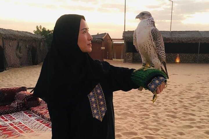 Sunset-to-Starlight Abu Dhabi Desert Safari: Dune Bashing, Quad Biking & Camp Experience photo 5