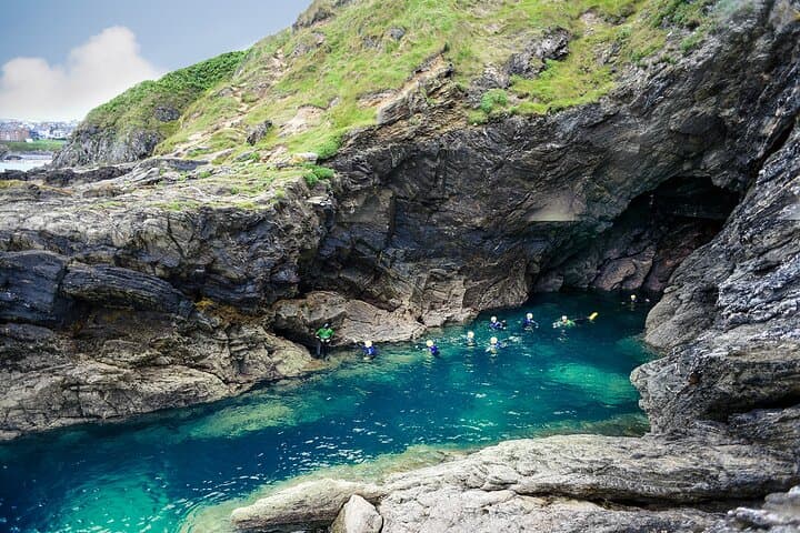 Coasteering Experience in Newquay: Secret Gully Adventure near Towan Beach photo 2