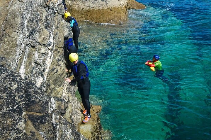 Coasteering Experience in Newquay: Secret Gully Adventure near Towan Beach photo 5