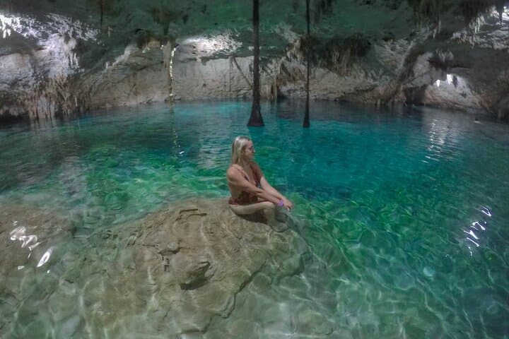 3 Cenotes Adventure from Tulum: Casa Cenote, Taak Bi Ha & Aktun Yax Kan photo 2
