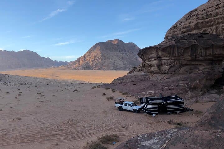 Wadi Rum Full-Day Jeep Tour & Sleep Under the Stars — Bedouin Camp Experience photo 2