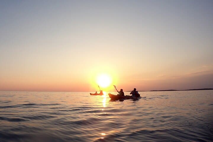 Pula Sunset Adventure: Kayak, Snorkel & Cliff-Jump at Muzil Peninsula photo 2