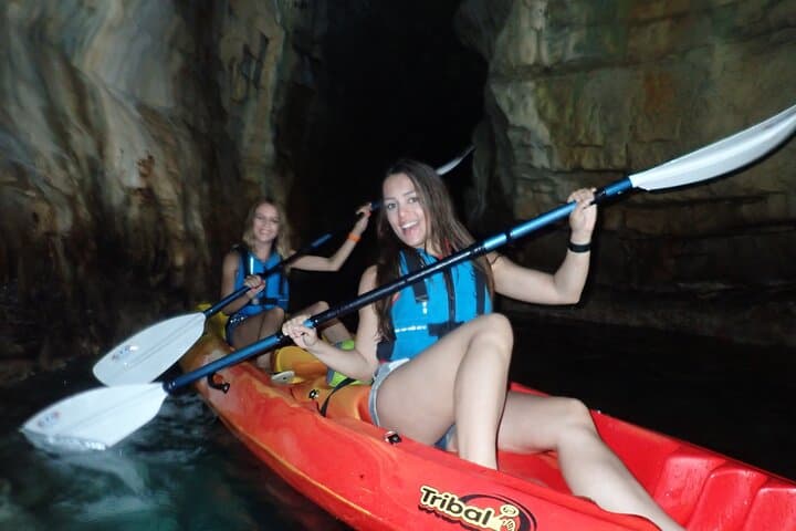 Pula Sunset Adventure: Kayak, Snorkel & Cliff-Jump at Muzil Peninsula photo 4