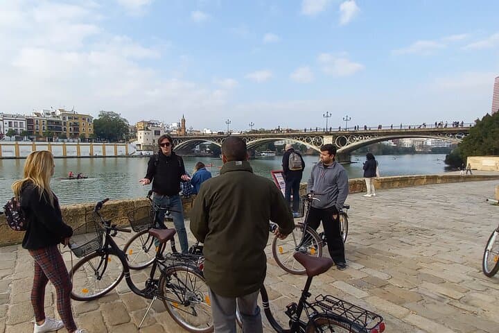 Seville In Season: 3-Hour City Bike Tour of Triana, Alcázar & Plaza de España photo 3