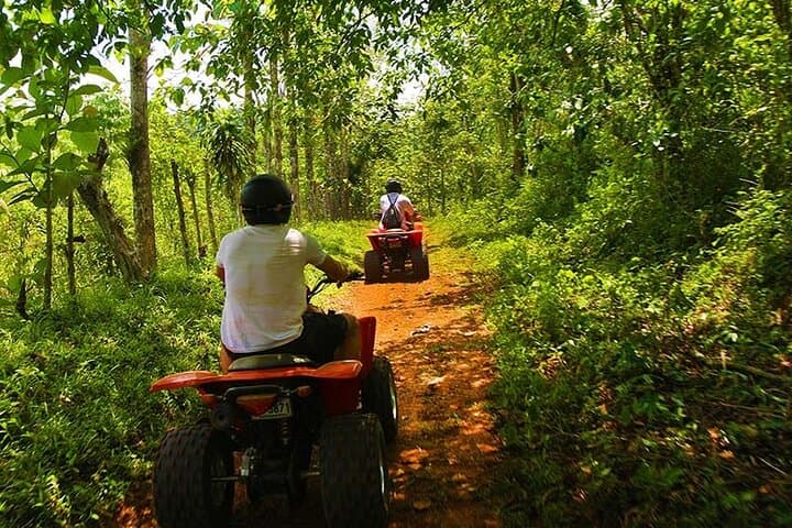 Jaco Signature ATV, Zipline & Waterfall Day: Rainforest Lunch and Pacific Views
