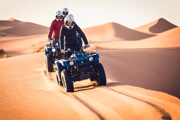 1-Hour Quad Adventure Across Merzouga's Erg Chebbi Dunes photo 3