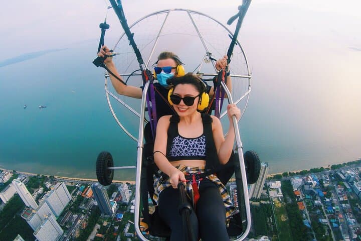 Paramotor Flight Above Pattaya: Coastline Motor-Glider Experience with Hotel Transfer photo 6