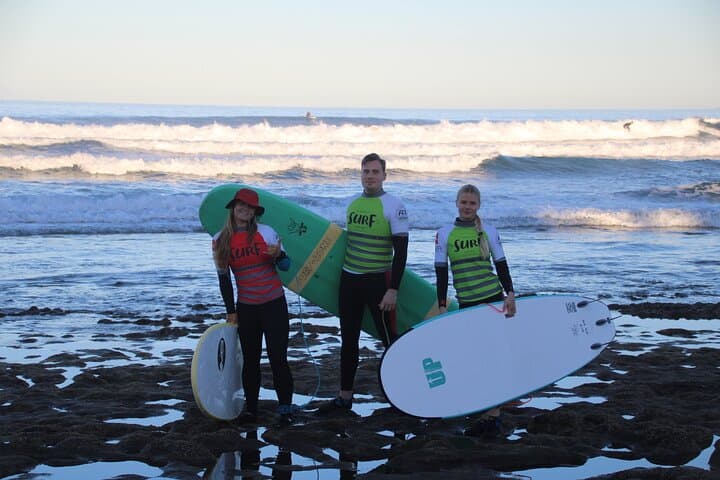 2-Hour Semi-Private Surf Lesson in Playa de Las Américas — Beginner Surf Course in Tenerife