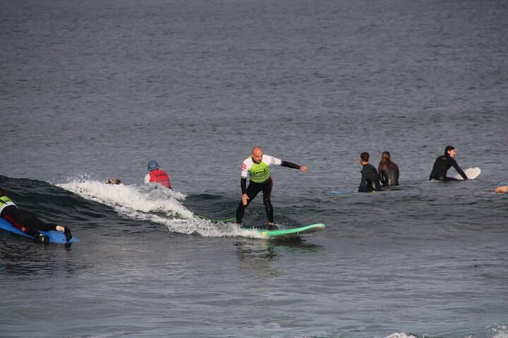 2-Hour Semi-Private Surf Lesson in Playa de Las Américas — Beginner Surf Course in Tenerife photo 3