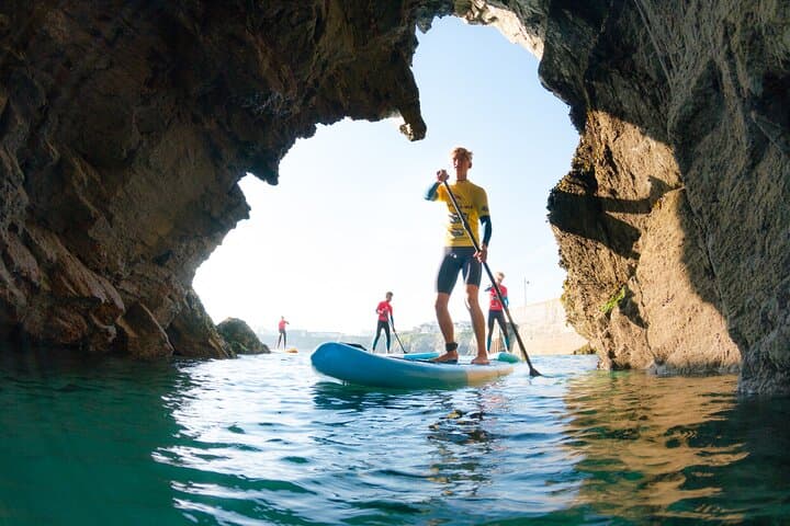 Stand-Up Paddleboarding Around Newquay: A Beginner's Coastal SUP Lesson & Tour photo 3