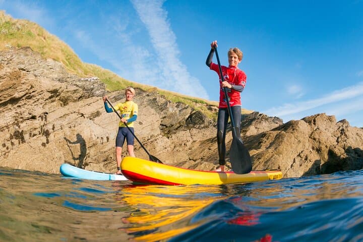 Stand-Up Paddleboarding Around Newquay: A Beginner's Coastal SUP Lesson & Tour photo 5