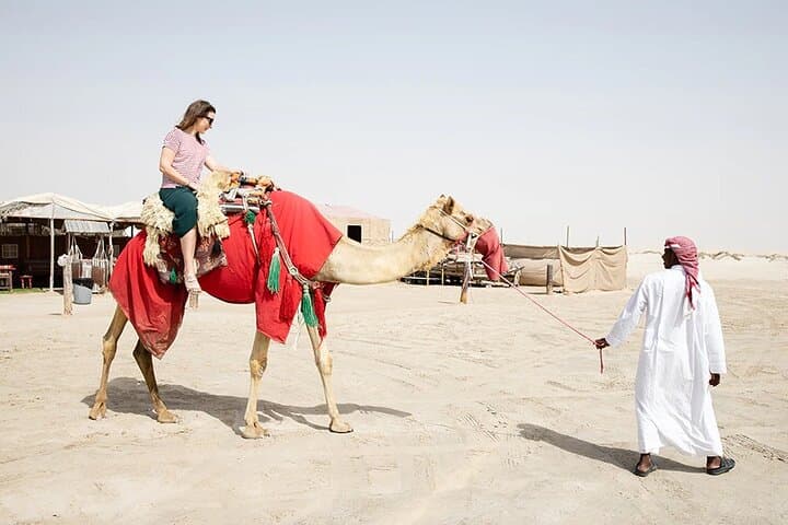 Qatar Desert Safari: Camel Ride, Sandboarding & Inland Sea Visit photo 3