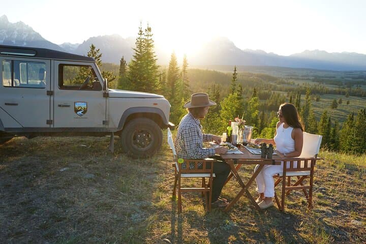 Private Sundowner Dinner in Grand Teton National Park | Jackson Hole Sunset Safari Dinner photo 2