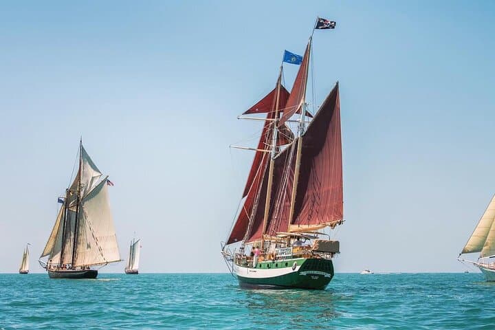 Key West Sunset Sail on the Jolly II Rover: Tall Ship Evening Cruise
