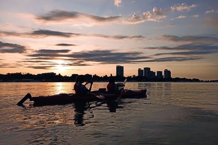 Belgrade Sunset Kayak Tour: Paddle the Sava and Danube Confluence photo 5