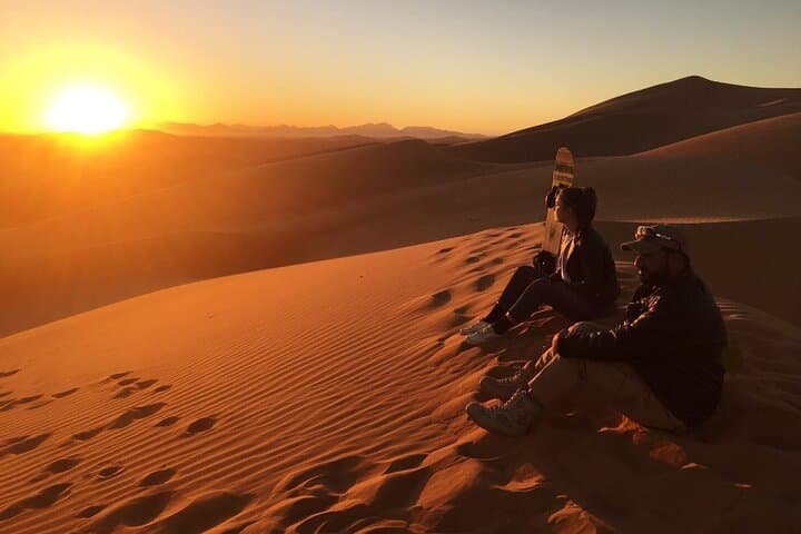 Sunrise Red Dunes 4WD Safari Dubai — Sunrise Desert Drive, Sandboarding & Camel Ride